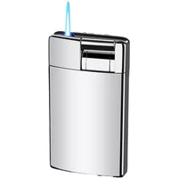2026 New Creative Cigarette Butt Cigar Lighter Windproof Blue Flame Straight Metal Lighter Men's Gift Smoke Accesoires