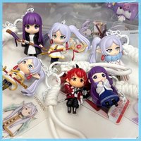 New Anime Frieren Doll Keychain Trendy Blind Box Trendy Toy Q Version Model Collectible Bag Pendant Decoration Birthday Gift