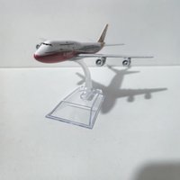 JASON TUTU Original model Boeing 747 Aircraft Diecast Metal 1/400 Scale Miniature Airplane Model Planes gift