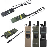 FMA Tactical Airsoft AN/PRC-152 /148 Dummy Radio Walkie Talkie Model Case +Extended antenna model Tactical paintball Equipment