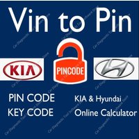 FOR Pincode Hyundai KIA VIN to PIN Code Keycut Key Code by VIN One Time Online Calculator-LOCKSMITH AUTO KeyCode Generator
