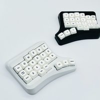 WVELVE Split Mechanical Keyboard 2.4G Long Battery Life Single-Mode Wireless Support VIAL Keyboard Hot-Swap Pc Accessories Gifts