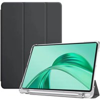 For Huawei Honor Pad X8b Case with Pencil Holder Tri-Folding TPU Back Stand for Honor Pad X8b NDL2-W09 Tablet Cover 11 inch