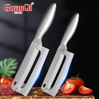 Kitchen Peeler Potatoes Watermelon Melon Grater Stainless Steel Flat Edge Peeler Knife Multi-Purpose Tool Slicer Kitchen Tools