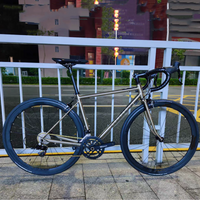 Tsunami Road Bike Frame Seaboard Cr01 Bike Frame 700c Gravel Frame Chrome Molybdenum Steel Gravel Bike Frameset Bicycle Frames
