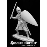 1/24 Scale Full Resin Figure Assembled Model Kit Ancient Russian Warrior Hobby Miniature Sculpture Unassembled and Unpainted