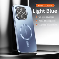 Electroplated For Magsafe Magnetic Phone Case with Camera Lens Protection For Xiaomi 17 Ultra ProMax 15 14 15T 14T Pro Cover