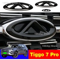 Dla Chery Tiggo 7 Pro Styling Plastikowy tylny emblemat Przednia maskownica Wysokiej klasy naklejki Automatyczna dekoracja zewnętrzna