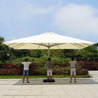 Big Size Heavy Duty Large Garden Outdoor Umbrella Large Garden Parasol 4m 6m 8m Wholesale Supplier Garden Furniture