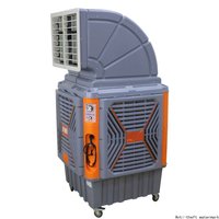 2026Portable Floor-Standing Industrial Air Conditioner 18,000 CMH Capacity Evaporative Air Cooler Featuring Essential Motor Core