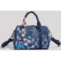 Disney Bags Mickey Purses and Handbags Stitch Pouch for Women Winnie Pooh Kawaii Wallet Cartoon Plush Cute Shoulder Cases