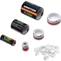 Portable Hidden Storage Dry Cell Battery Empty Case Sight Secret Hide Cash Jewelry Pills For Travel Outdoor Money Safe