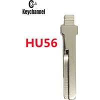 Keychannel 10pcs/lot Flip Key Blade HU56/HU56R KD Remote Blade VVDI Blank Key Blade for KD KEYDIY VVDI XHORSE Remote for VOLVO