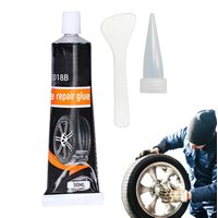 Tire Repair Glue 50ml Flat Tire Puncture Repair Sealant Auto Tire Repair Glue for Side Bonding or Tire Leakage Instant Super