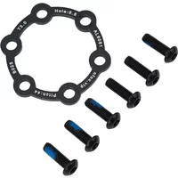 AliExpress TOOPRE High Durability Aluminum Alloy Bicycle Brake Disc Spacer 6 Hole Hub Heightening Pad Multiple Thickness Options