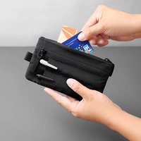 Waterproof Men's Clutch Bag Large Capacity Zipper Wallet Multi-Functional Tool Storage Bag For Men Man Bags Luggage