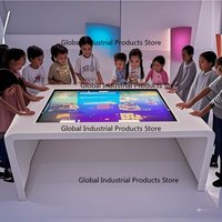 55 Inch HD LCD Panel Multi-Touch Smart Interactive Coffee Table Touch Table for Home Use