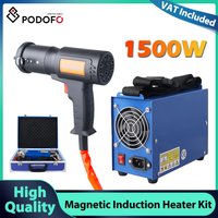 Podofo Split-Typ Handheld-Nussheizgerät 1500W mit 3 Spulen und 1 freiem Draht – Magnetischer Induktionsheizer-Kit, Handheld-Magnetentferner-Werkzeug