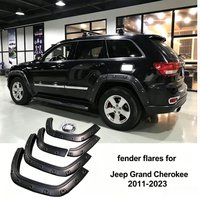 Fender Flares for Jeep Grand Cherokee WK2 2011-2023 Black Wheel Arch Protector Mud Guards