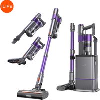 ILIFE H90 Pro Neuer Handstaubsauger mit Staubaufbewahrung & Ladestation 2-in-1, Starke Saugkraft, Geräuscharm, Perfekt für Tierhaare