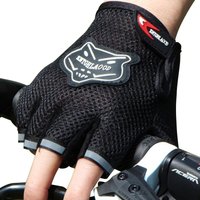 AliExpress NONE Fingerless Cycling Gloves Comfortable Durable Half Finger Bike Riding Gloves Non-Slip Bicycle Hand Protector for Men Women