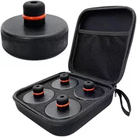 1/4Pcs Car Rubber Lifting Jack Pad With Storage Box Tool Chassis For Tesla Model 3 Model S Model X Auto Parts Auto Parts