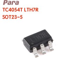 20/10pcs TC4054T SOT23-5 TC4054 SOT-23 LTH7R TLC4054 TP4054 0.5A Linear Lithium Lon Battery Charger IC Chip New&Original