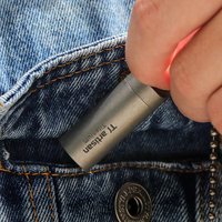Tiartisan Pure Titanium Sealed Mini Pill Box Outdoor Travel Waterproof Small Tool Parts Container Multi-Purpose EDC Tool