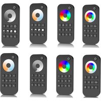1/ 4 Zone RF Remote Controller for DIM CCT RGB RGBW RGBCCT Strip Light
