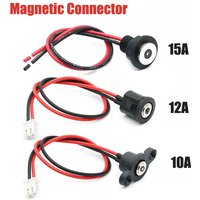 10-15A Threaded Waterproof Magnetic Connector Power Charging Cable USB Magnetic Suction Contact Male and Female Plug Terminal