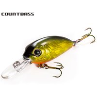 COUNTBASS Crankbait 39mm 4.5g Hardbaits Fishing Lures Diving Depth 1.2m Crank Wobblers Freshwater Angler's Lure