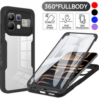 Full Body Protection Shockproof Case for Infinix Note 60 Pro 5G Protective Cover Screen Protector Fundas Coque