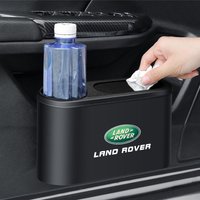 1Pcs Portable Hanging Mini Car Trash Can Wastebasket Trash Can For Land Rover Defender Freelander Discovery 1 2 3 Evoque Range