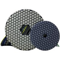 6 inch 150mm Abrasive Diamond Dry Polishing Pads for Granite Stone Concrete Marble Polishing Use Flexible Grinding Disc