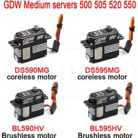GDW Servo Digital Coreless Servo For ALIGN Trex 470L X3 X360 SAB 380/420 450 500 550 600 700 800 RC Helicopter or RC Car Robot