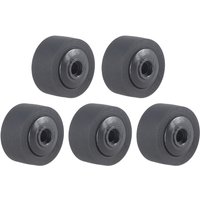 5Pcs/Set 13mm Rubber Audios Tape Pressure Rollers 2.5mm Hole Diameter Cassettes Tape Player Pinch Wheel for Audio Accessories