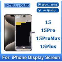 Für iPhone 15 15Pro 15ProMax 15Plus LCD Incell OLED 3D Touch Display Bildschirm Ersatzteile Digitizer-Baugruppe