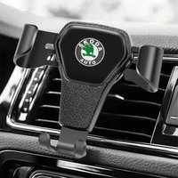 Car Air Vent Phone Holder Auto Clamp Support Stand Car Air Vent Phone Holder For Skoda Octavia Kodiaq Fabia Superb accessori