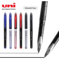 UNI Ball Air Gel Pen High Quality 0.5/0.7mm Free Ink Control Business Office Signature UBA-188 Black Technology Art Supplies
