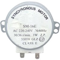 Original-Mischmotor für Flachplatten-Mikrowellenherde für Galanz-Mikrowellenherd, Synchronmotor SM-16E AC 220–240 V, 30/36 U/min, 3 W