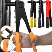 Heavy Duty Blind Rivet Gun Hand Riveter Rivet Pliers Assortment DIY Automotive Furniture Repairs Pop Rivets Guns Nuts Tools