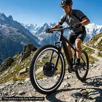 20 Inch Front Bicycle Wheel, 42cm/16.54inch Diameter Replacement Cycling Wheel, Bicycle Front Driving Wheel