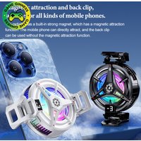 TL07 Magnetic Fan For Phone ICE Cooling Universal Rechargeable Mobile Phone Cooler Long Lasting Stronger Cooling Fan