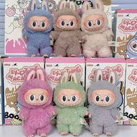 POPMART LABUBU The Monsters Exciting Macaron Series Blind Box Vinyl Dolls Pendants Surprise Mystery Box Kawaii Anime Figure