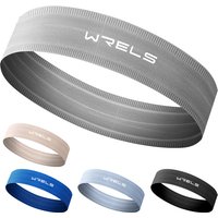 Sports Headband Anti Slip Yoga Hair Band Quick Dry Running Sweatband Workout Headbands for Women Men