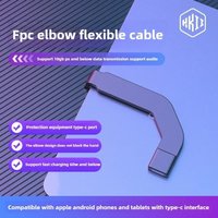 Universal Type-C Connector Converter Charging Port Adapter Fast Charging Type-C Cable Enabled Charger Cord for iPhone Xiaomi