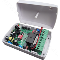 110V 220V Control Board For Motor Garage Door Roller Shutter Auto Gate 433mhz Control Panel With Remote Transmitter
