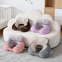Ultimate U-Shaped Travel Pillow – Portable Neck Support for Airplane, Car & Office Use.