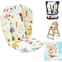 New Baby Stroller Seat Cushion Kids Highchair Cotton Pad Pushchair Car Cart High Chair Trolley Mat for Baby Stroller Accessories