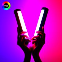 LUXCEO V8 Portable LED RGB Video Light Tube Wand for shooting selfie live broadcast soft Lamp YouTube Vlog